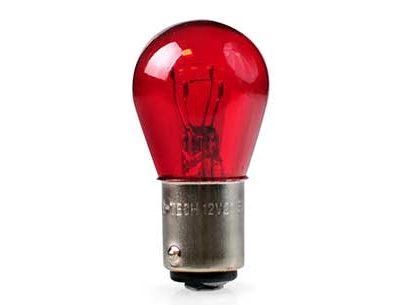 Lámpara P21/5W rojo halógena