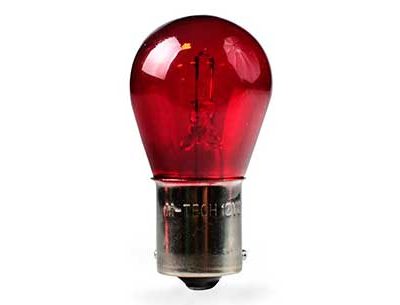 Lampara P21W rojo halógena