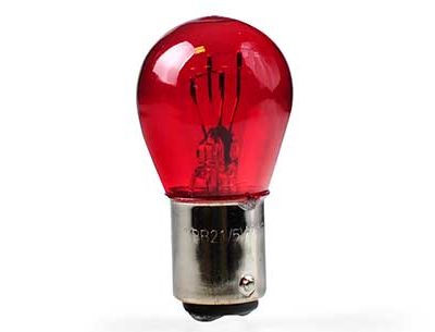 Lámpara PR21-5w rojo halógena