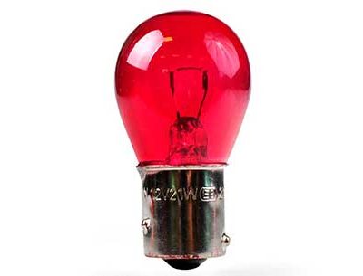 Lámpara PR21W rojo halógena